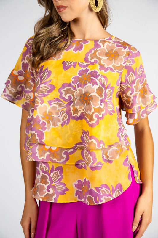 Blusa Estampado Floral - Armanda Boutique