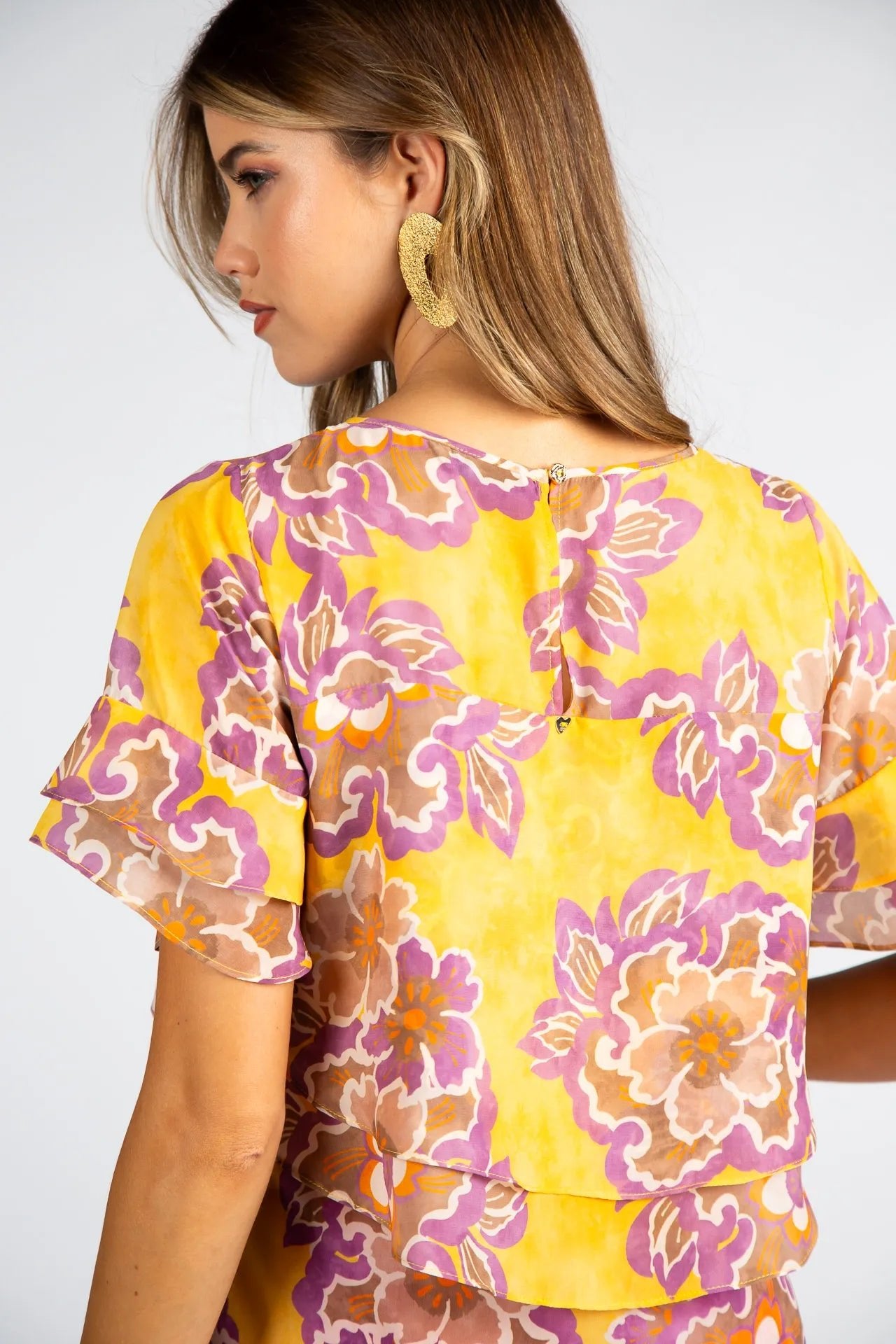 Blusa Estampado Floral - Armanda Boutique
