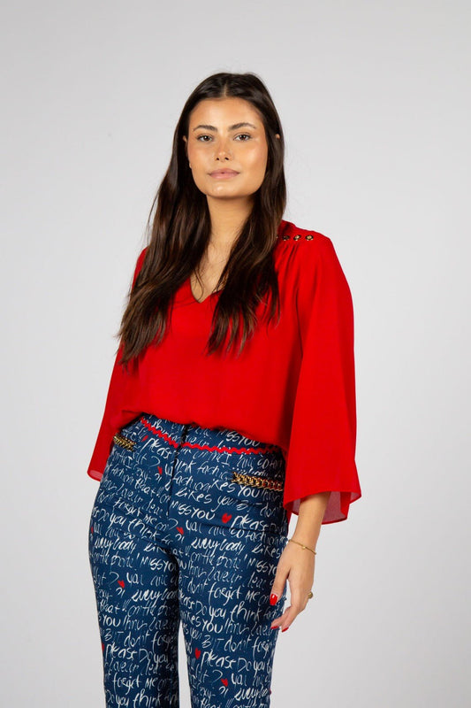 Blusa Fluida - Armanda Boutique