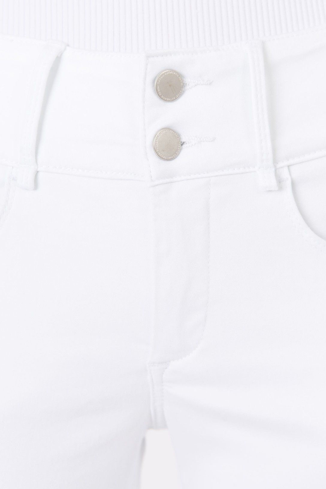 Calça Skinny Branca de Cintura Subida - Armanda Boutique