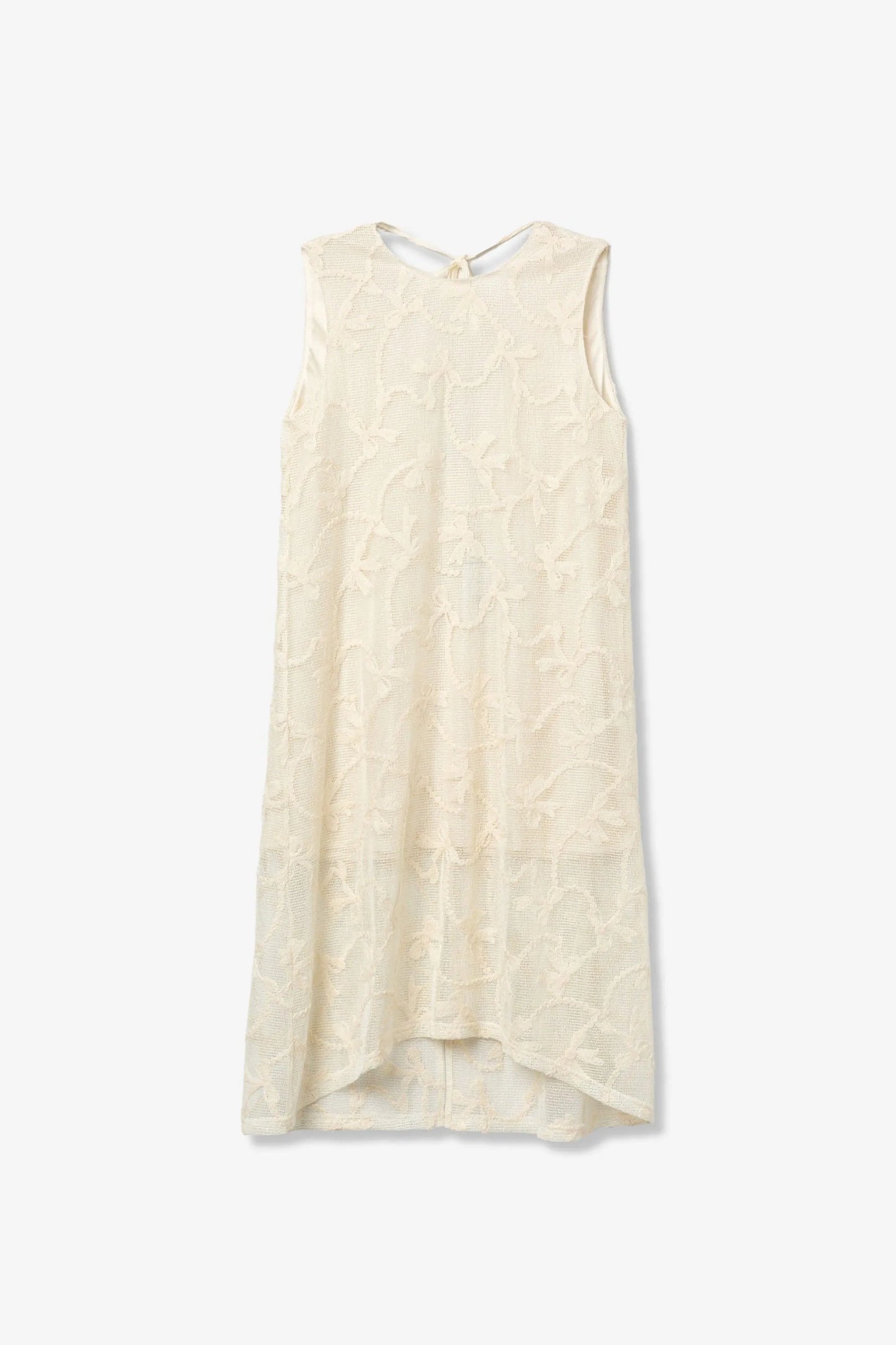 Vestido Tiffosi Bege com Padrão em Relevo