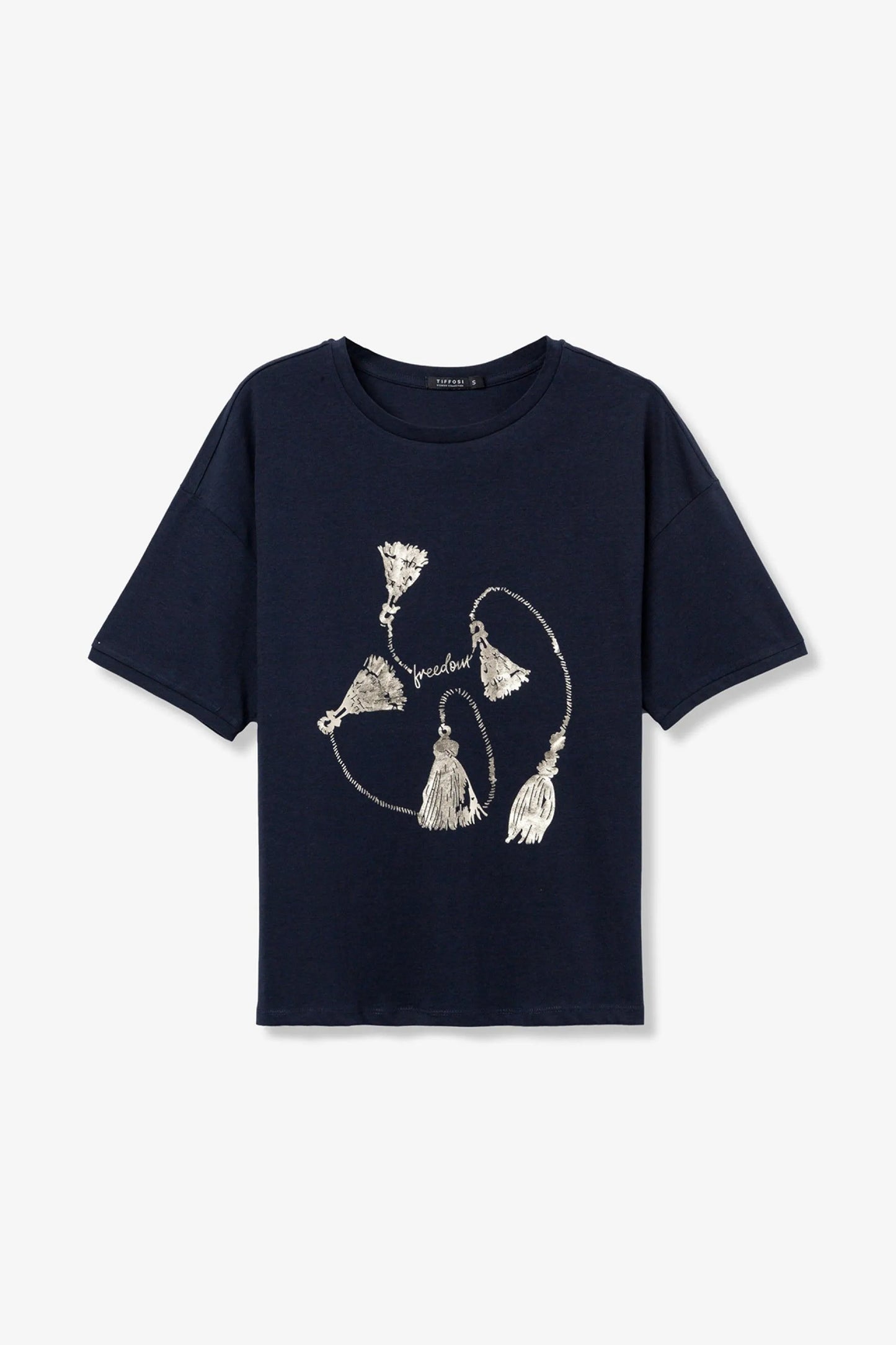 T-shirt Casual Tiffosi Maizena para Mulher