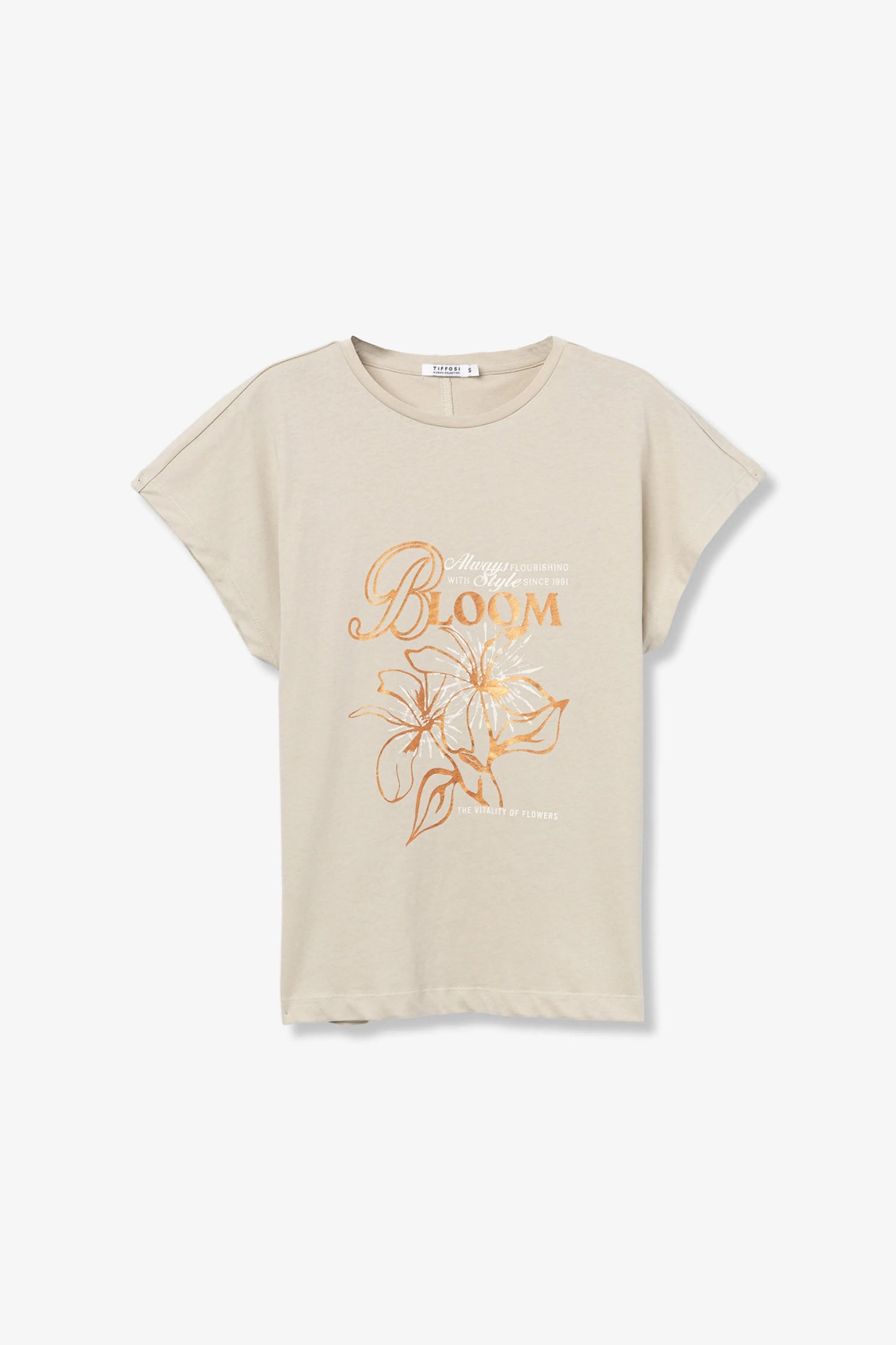 T-shirt Casual Tiffosi Madrid para Mulher