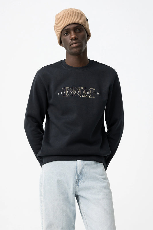 Sweatshirt Tiffosi com Logo DNM