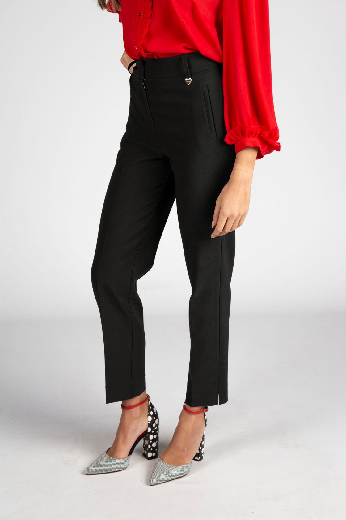 Calça Preta Silvina Campos — Preto — Silvina Campos