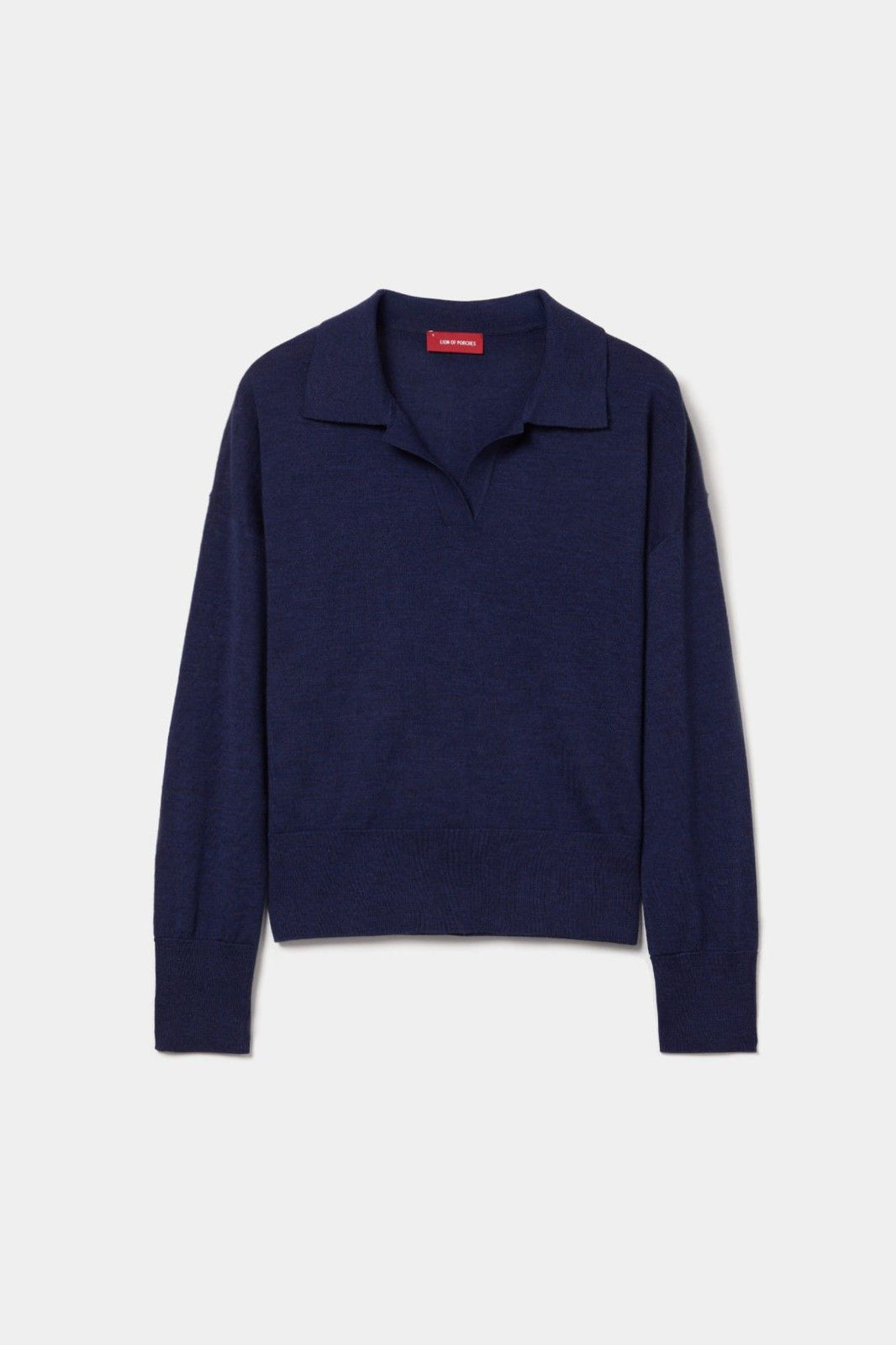 Camisola de lã com decote em V Lion of Porches