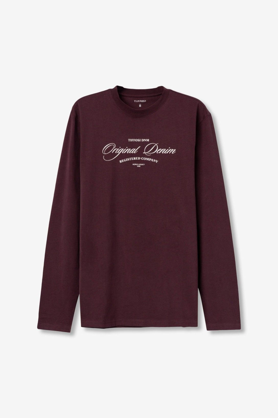 T-shirt Tiffosi Justice Homem — Castanho (255) (255) — produto