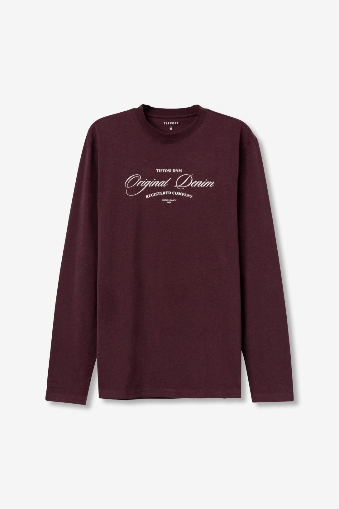 T-shirt Tiffosi Justice Homem — Castanho (255) (255) — produto