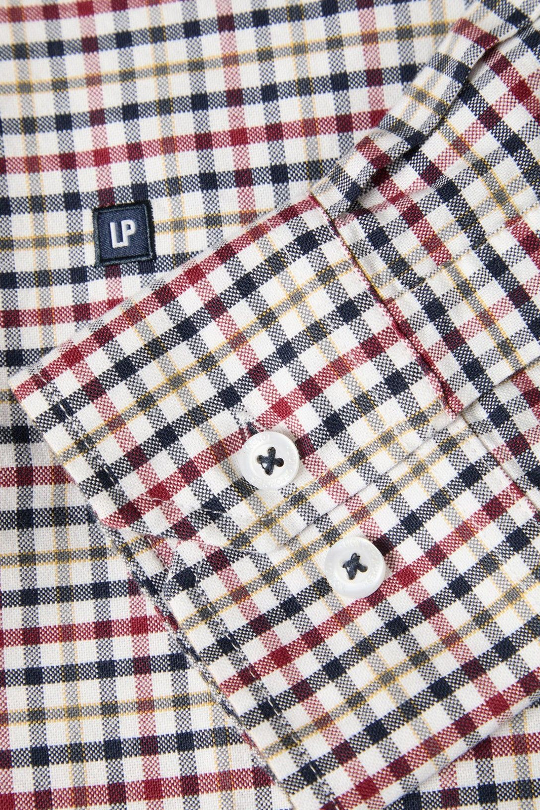 Camisa de xadrez regular fit Lion of Porches
