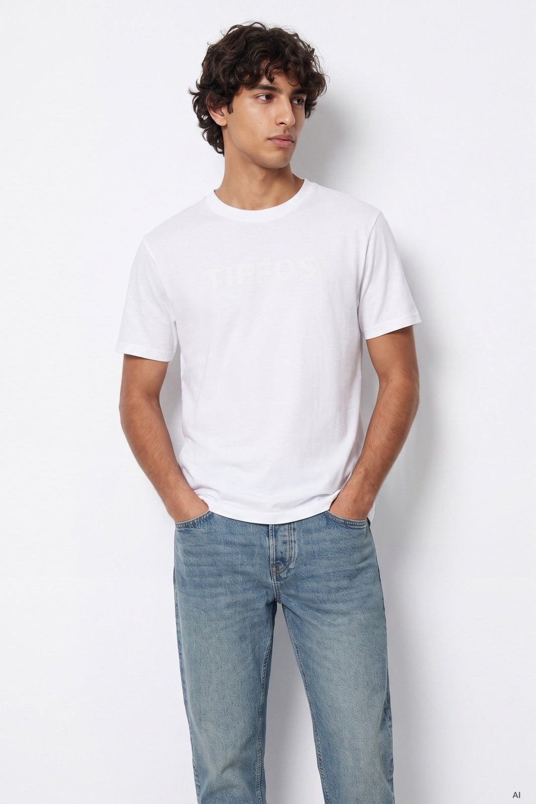 T-shirt Tiffosi Marley com lettering