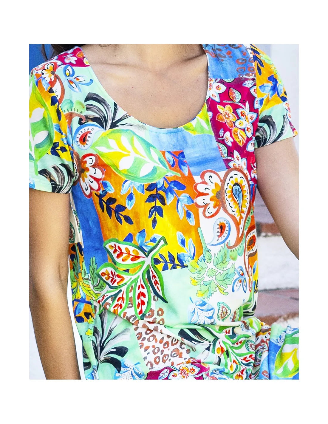 Vestido com manga