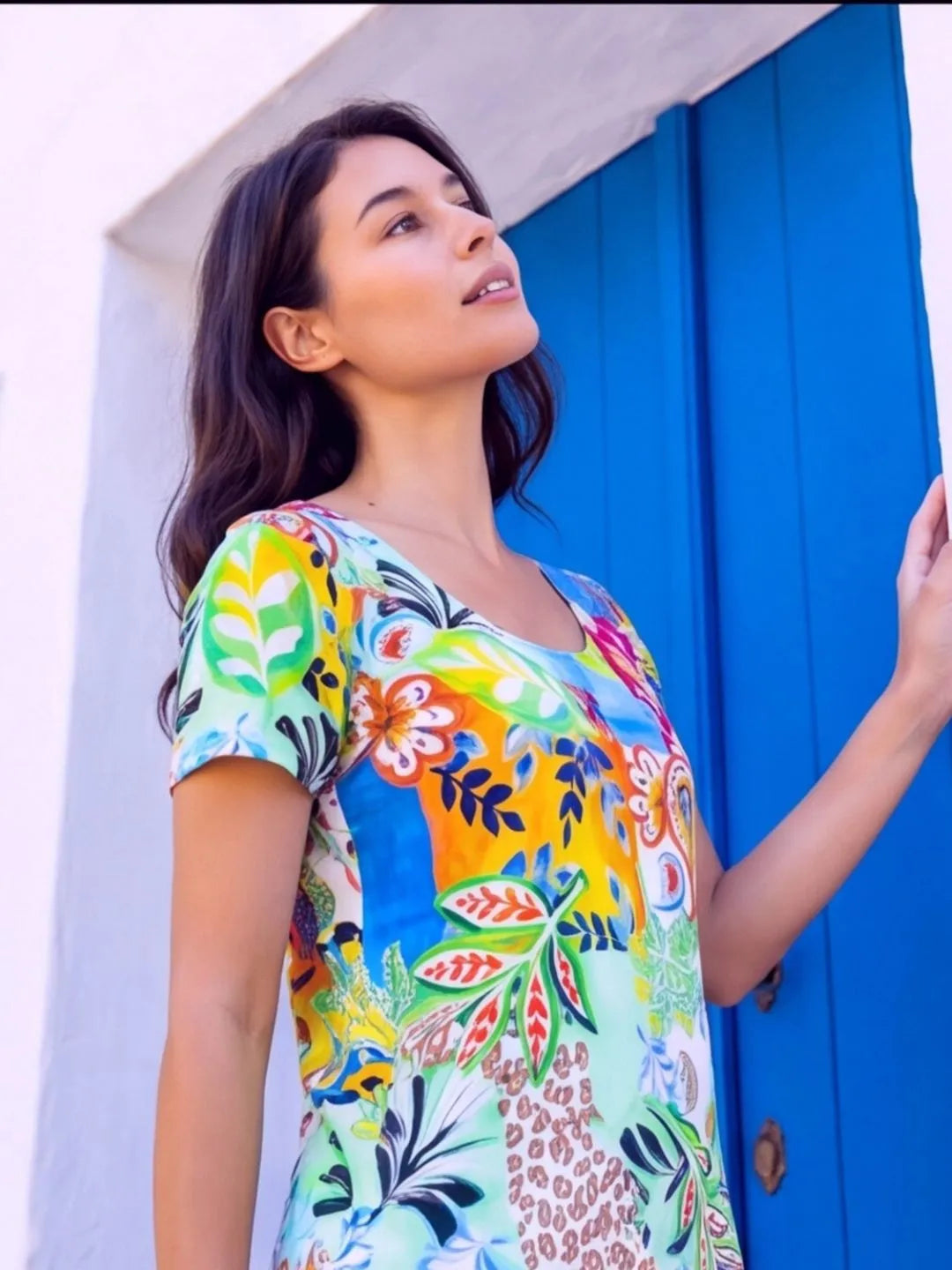 Vestido com manga