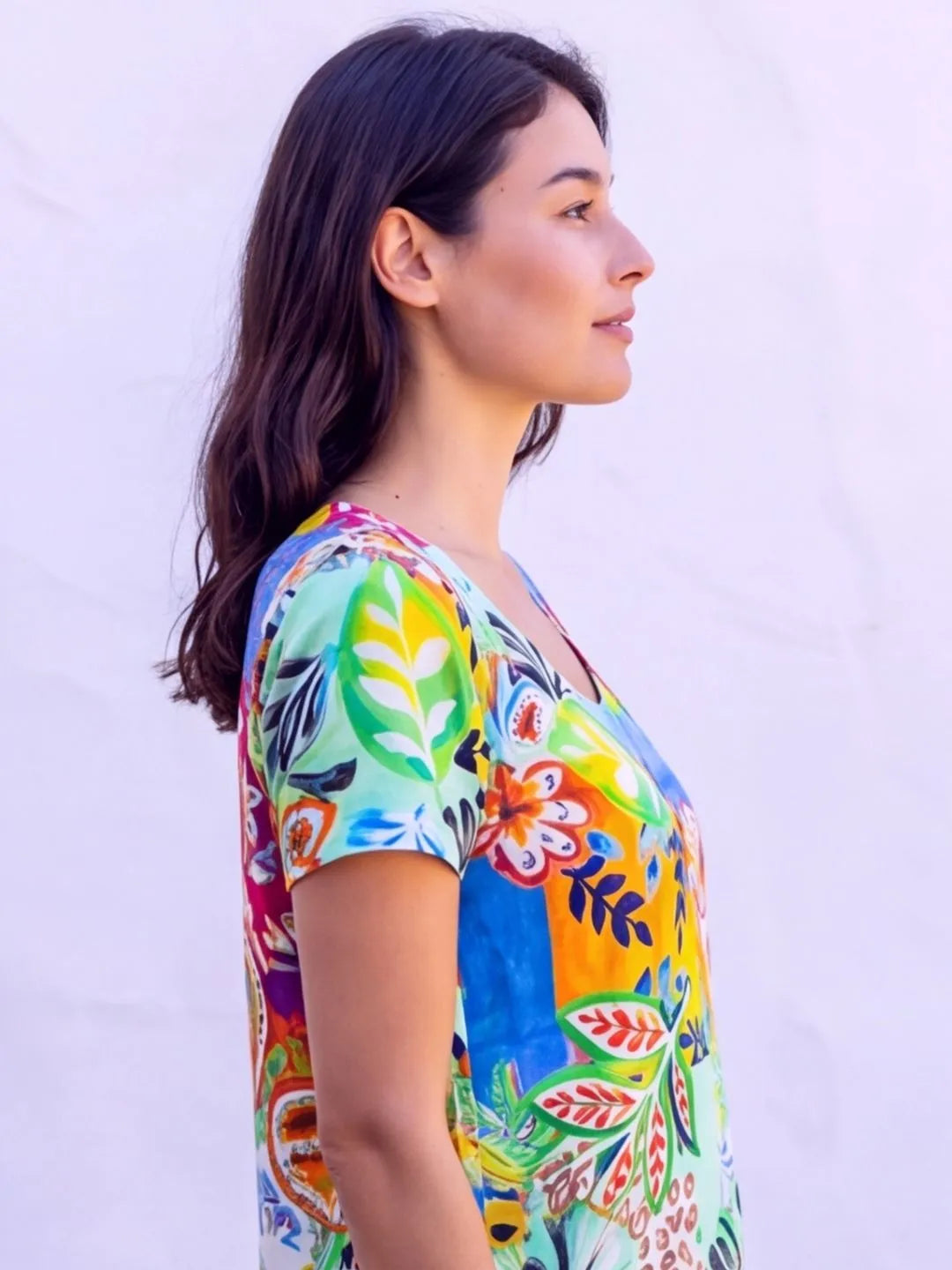 Vestido com manga