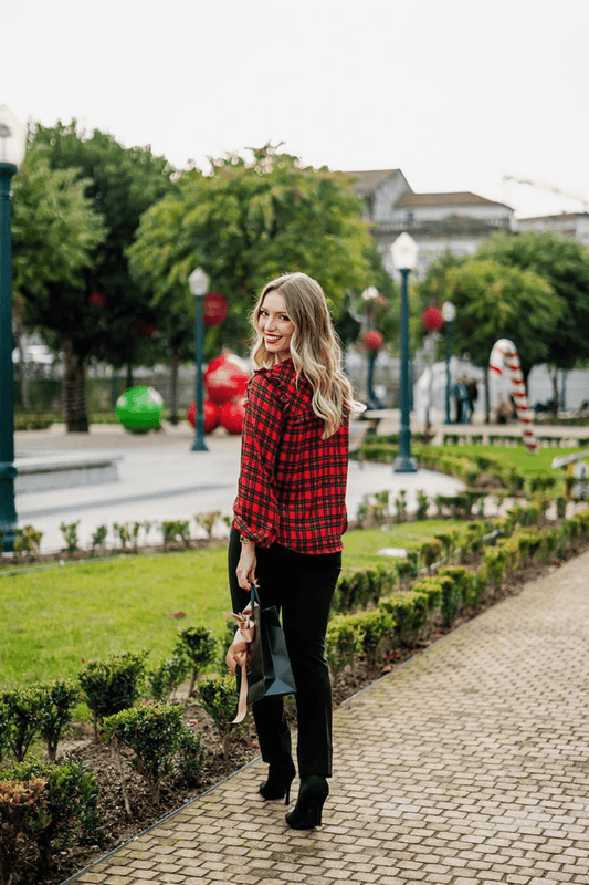 Blusa com Folhos e Manga - Armanda Boutique