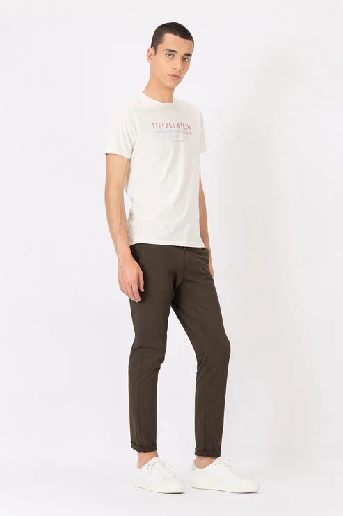 Calça Chino Slim Fit Azul Marinho - Armanda Boutique