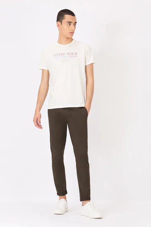 Calça Chino Slim Fit Azul Marinho - Armanda Boutique