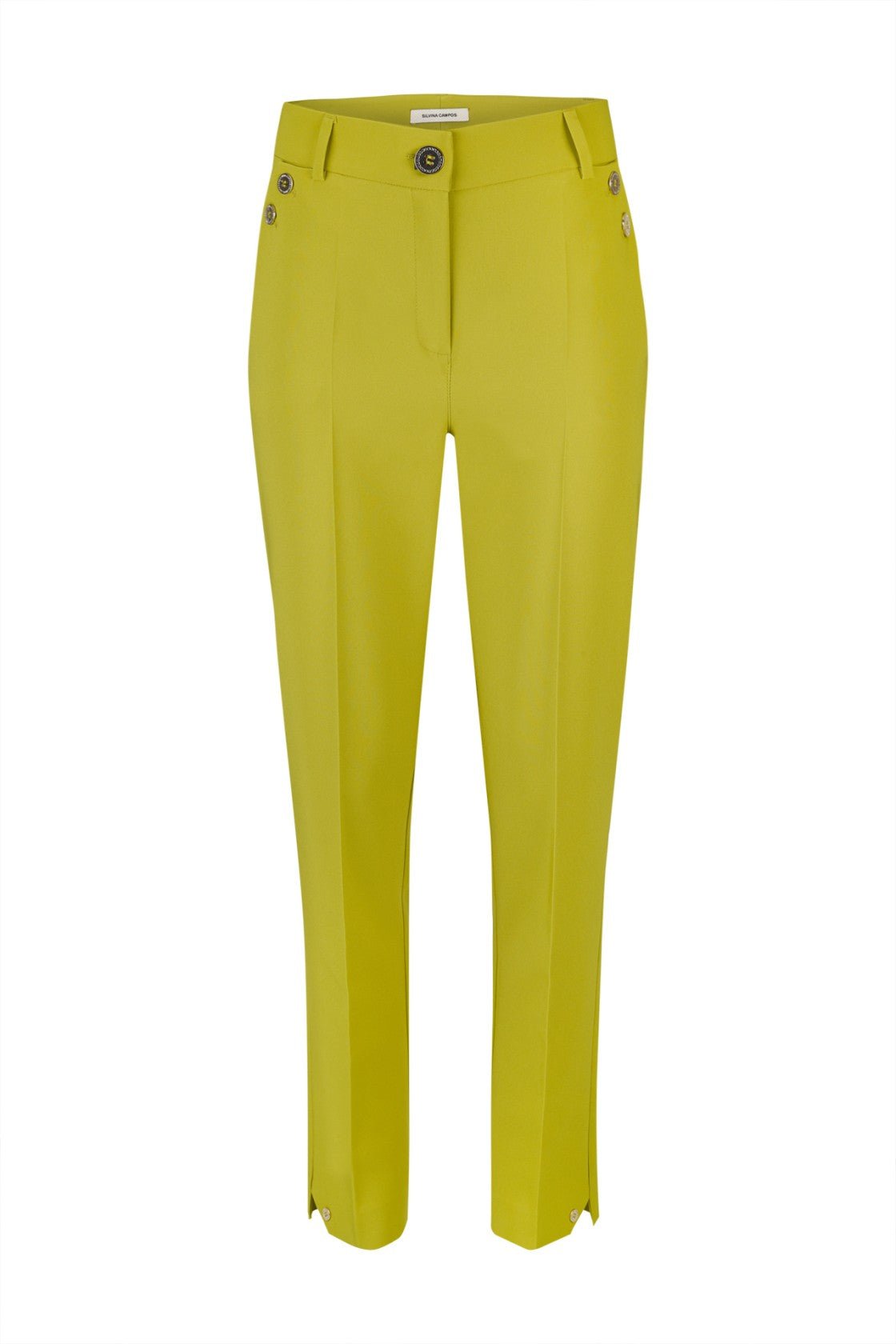 Calça Feminina Alfaiataria Botões Charme - Armanda Boutique