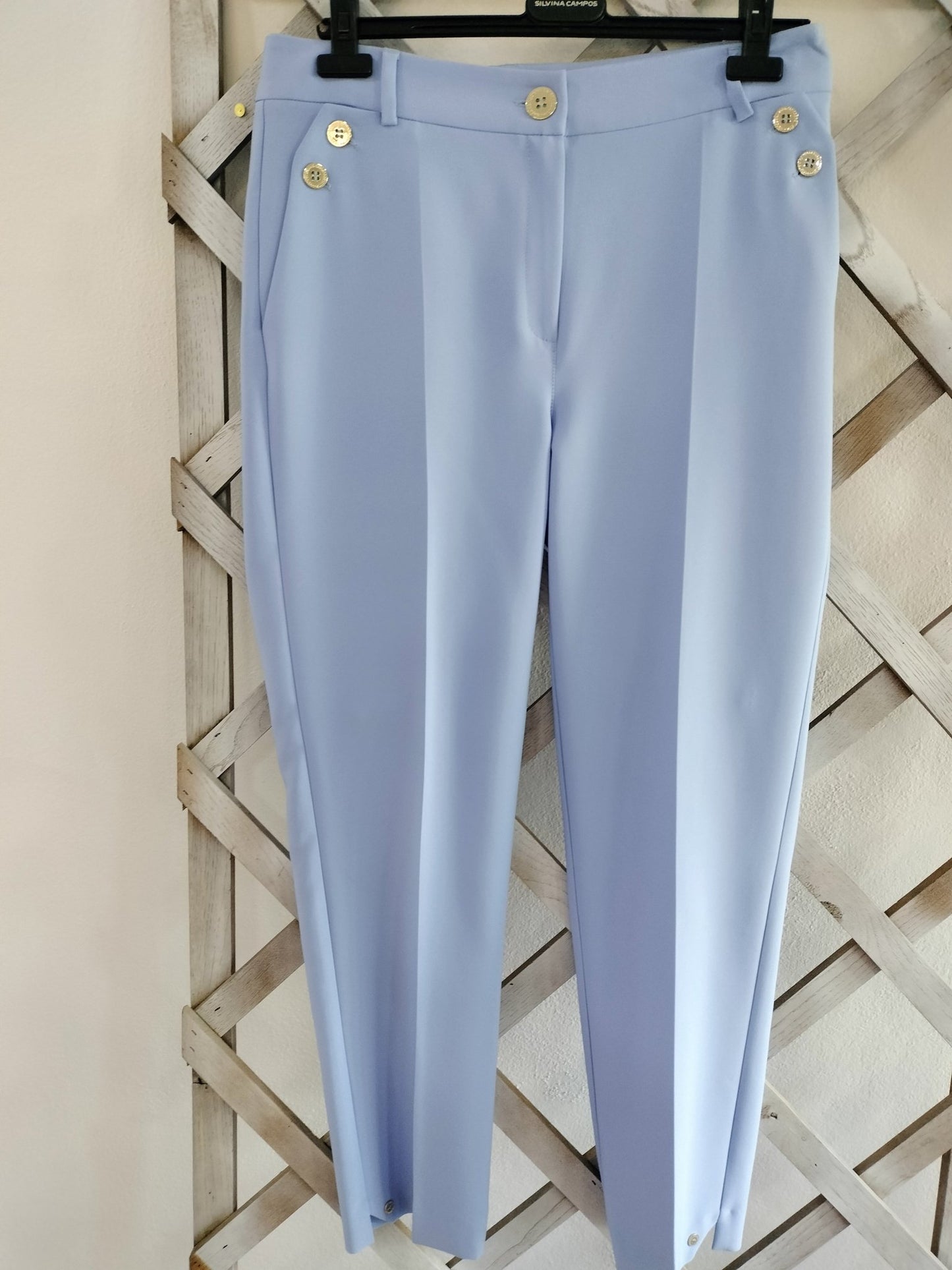 Calça Feminina Alfaiataria Botões Charme - Armanda Boutique