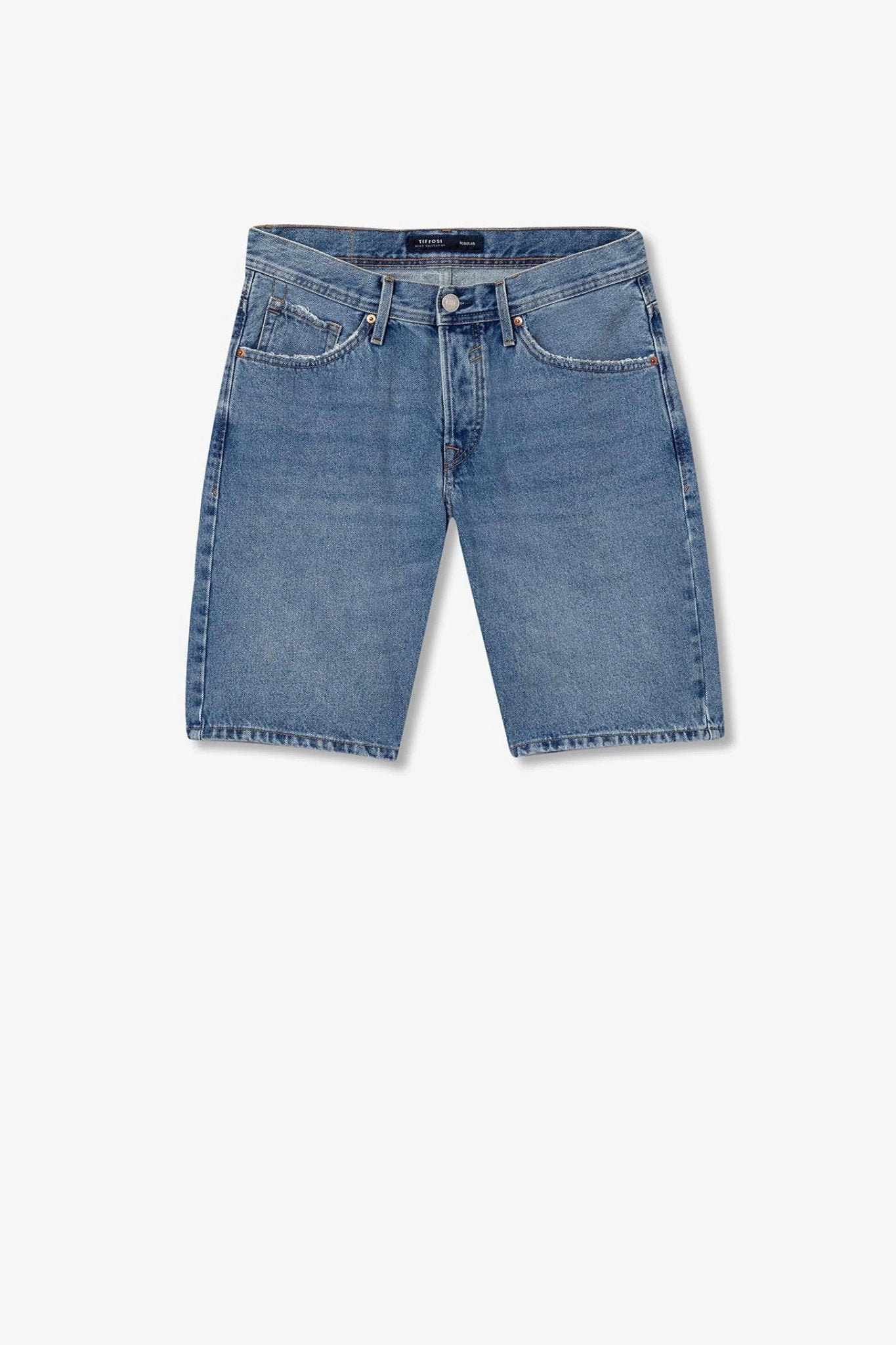 Calções de Ganga regular fit - Armanda Boutique