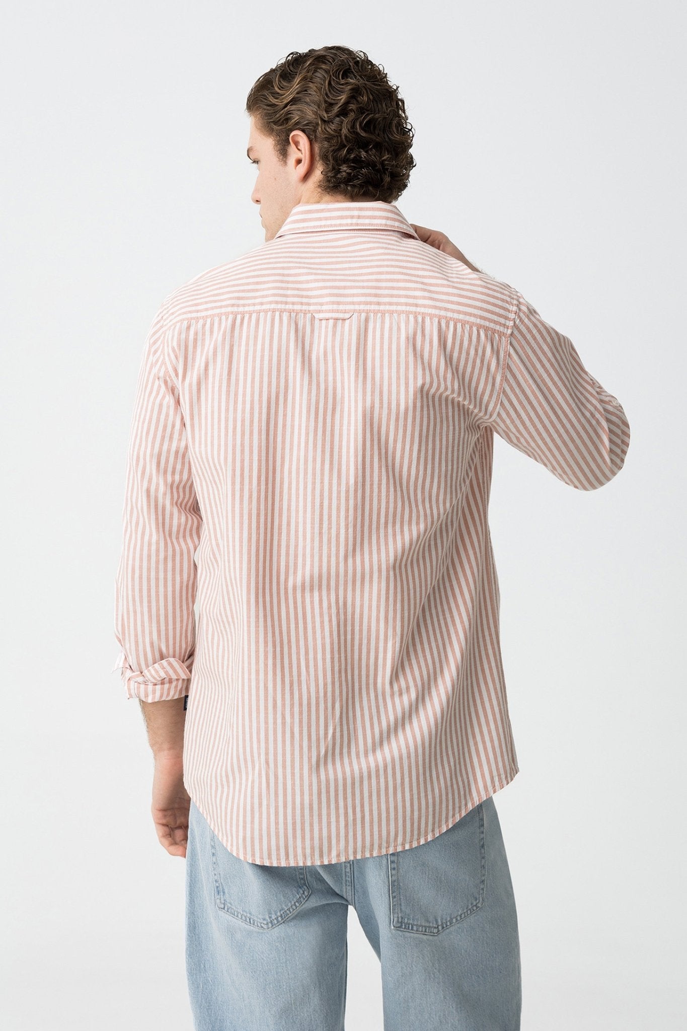 Camisa Listrada Regular Fit - Armanda Boutique