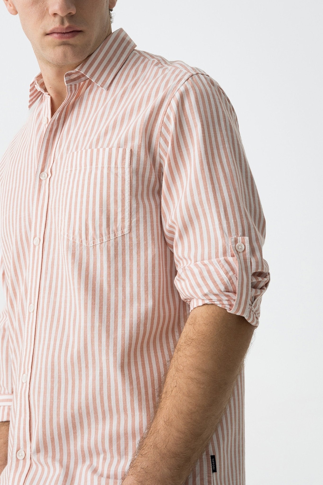 Camisa Listrada Regular Fit - Armanda Boutique