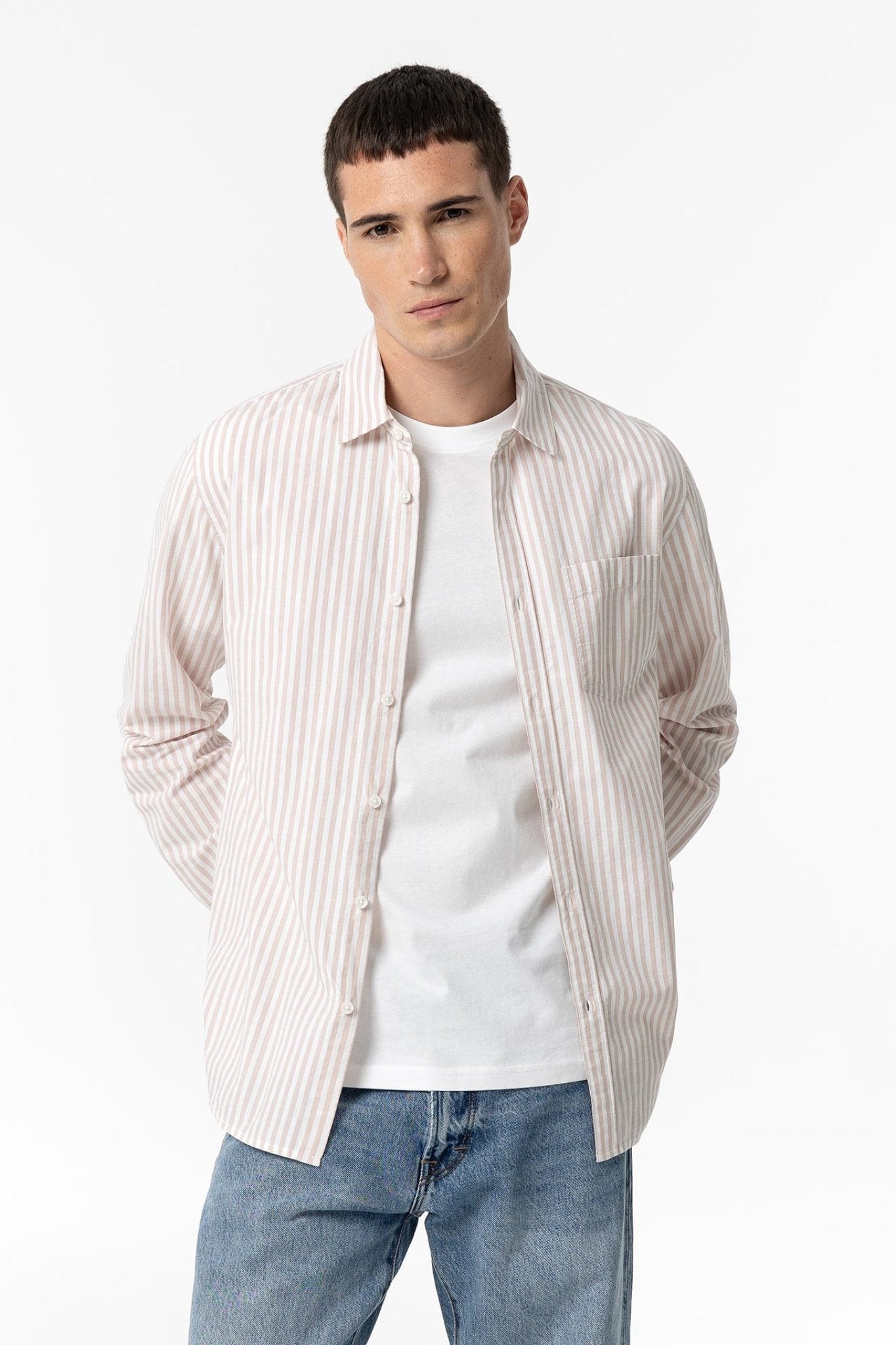 Camisa Listrada Regular Fit - Armanda Boutique