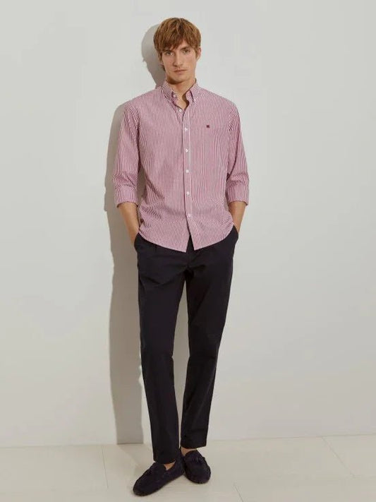 Camisa Riscas slim fit - Armanda Boutique