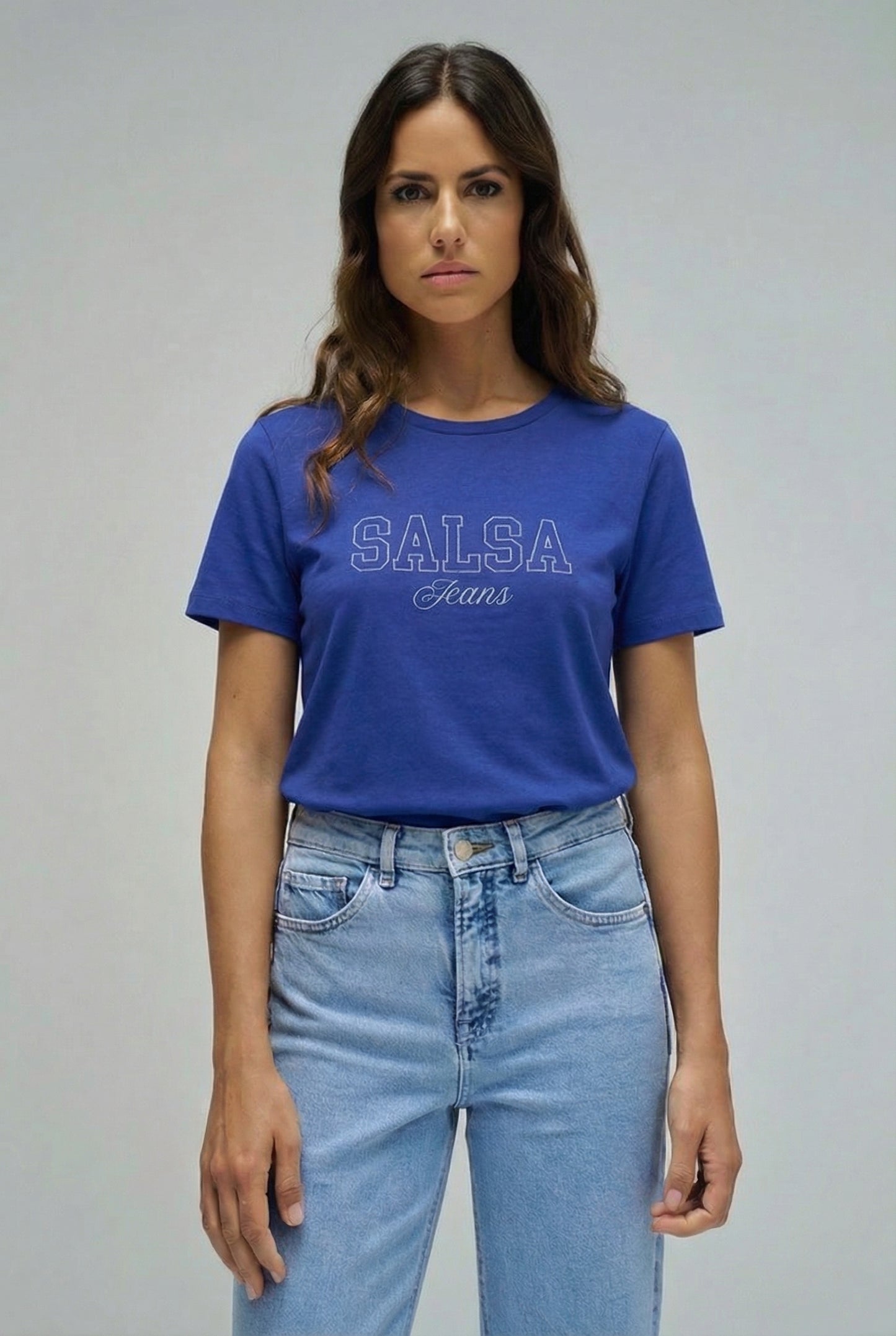 T-shirt Casual Salsa Style para Mulher