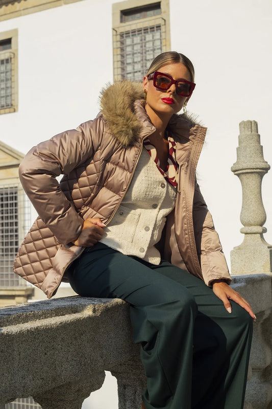 Casaco acolchoado Silvina Campos