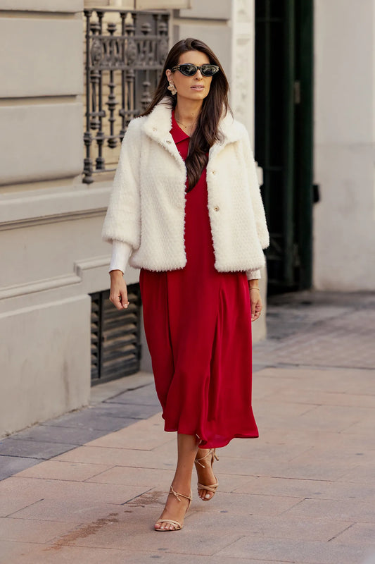 Casaco Pérola Silvina Campos