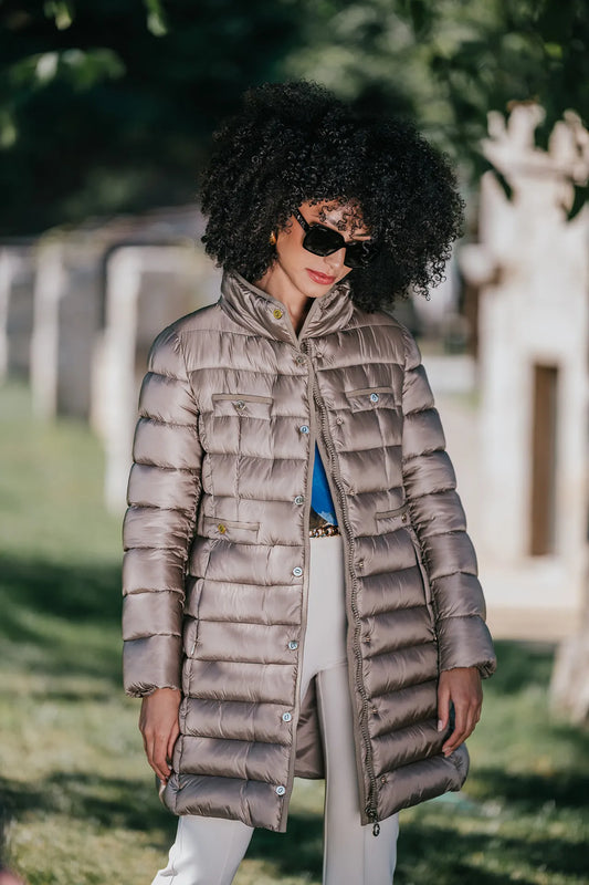 Casaco acolchoado Silvina Campos