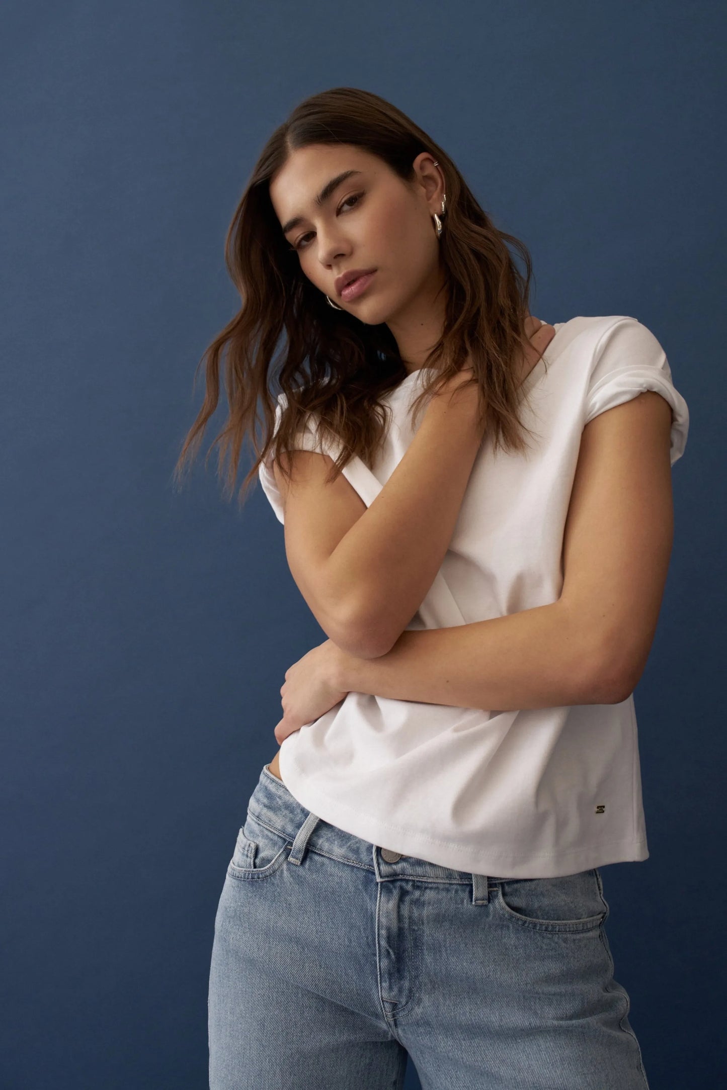 T-shirt Salsa Mulher Cor 001