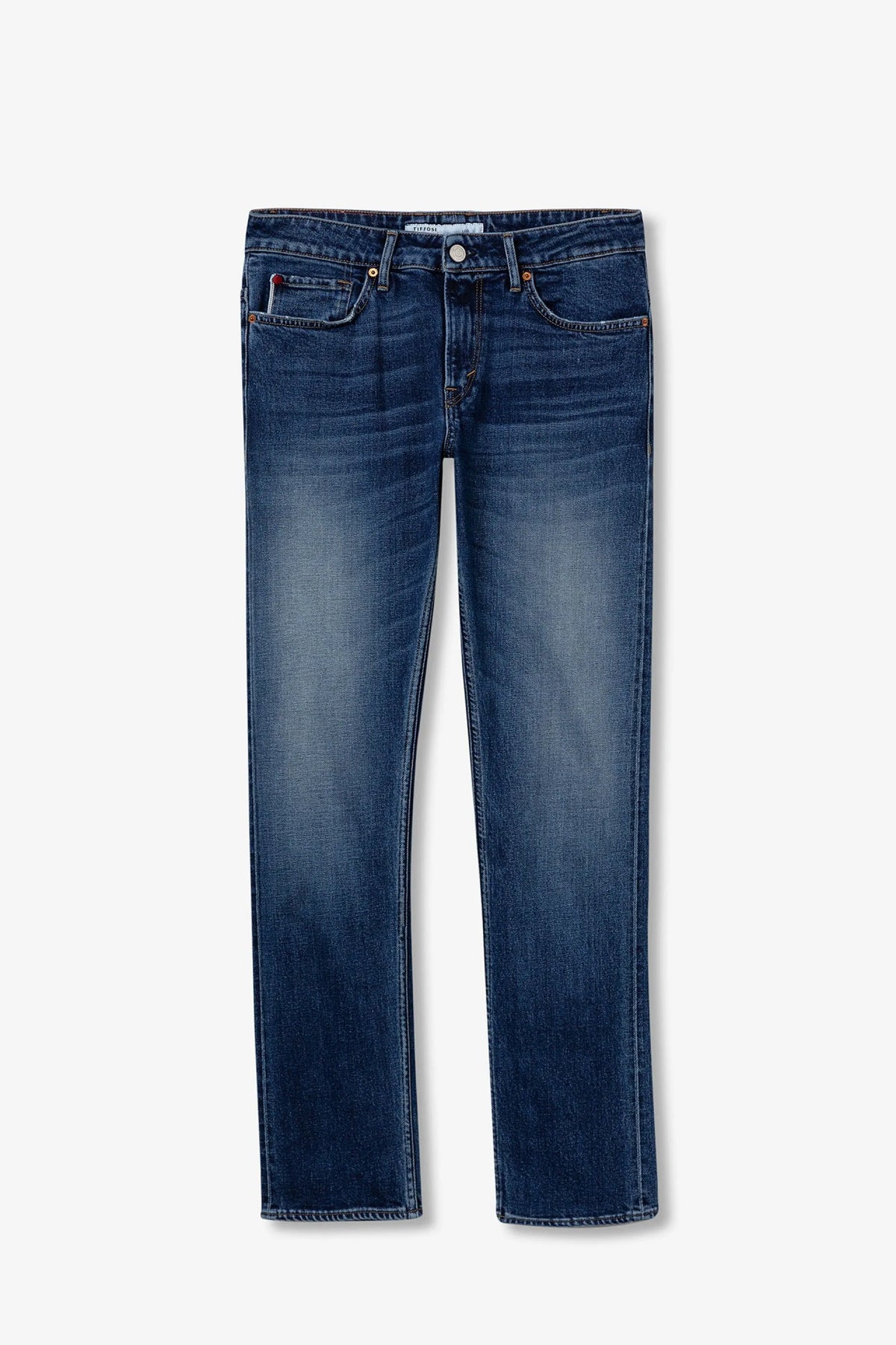Jeans Tiffosi Azul Médio Corte Reto