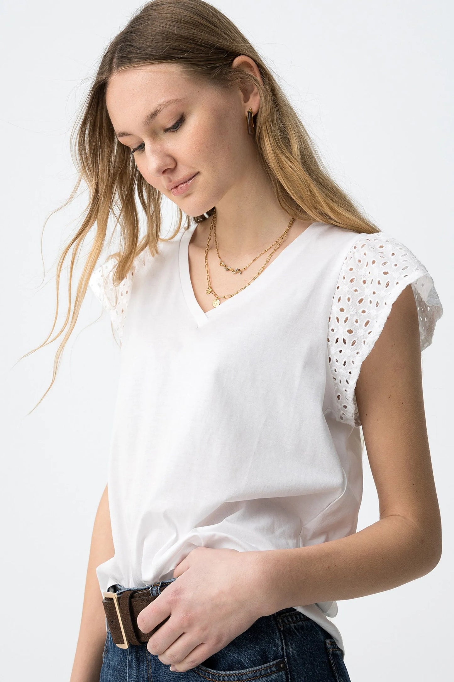 T-shirt Casual Tiffosi Graciosa para Mulher