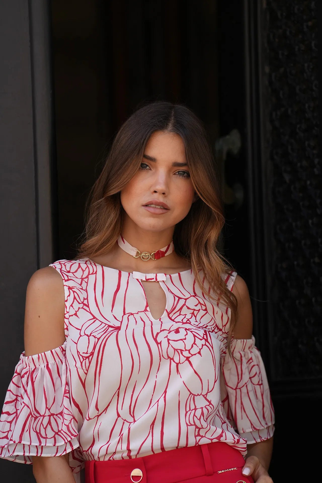 Túnica Silvina Campos Mulher Estampada