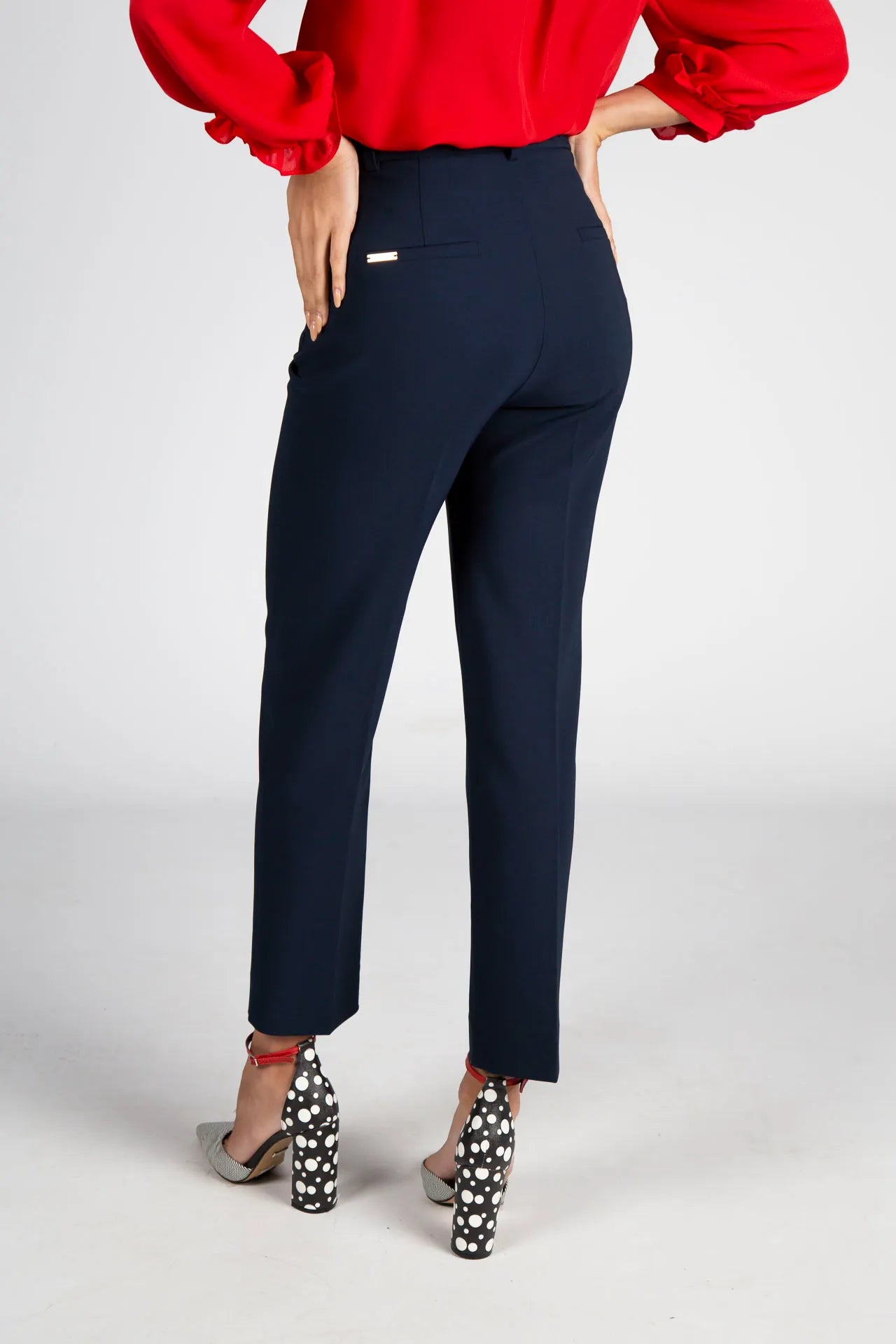Calça Azul Marinho Silvina Campos