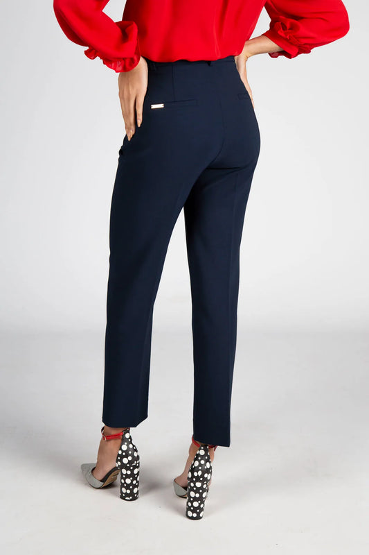 Calça Azul Marinho Silvina Campos