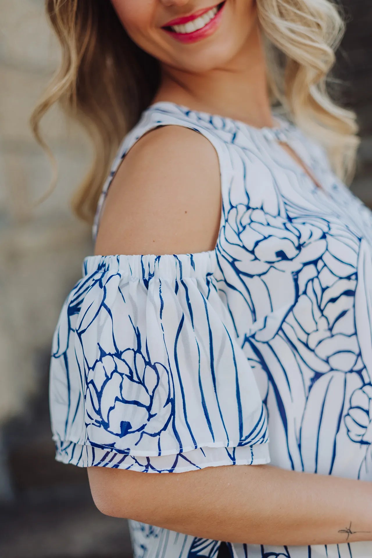 Túnica Silvina Campos Mulher Estampada