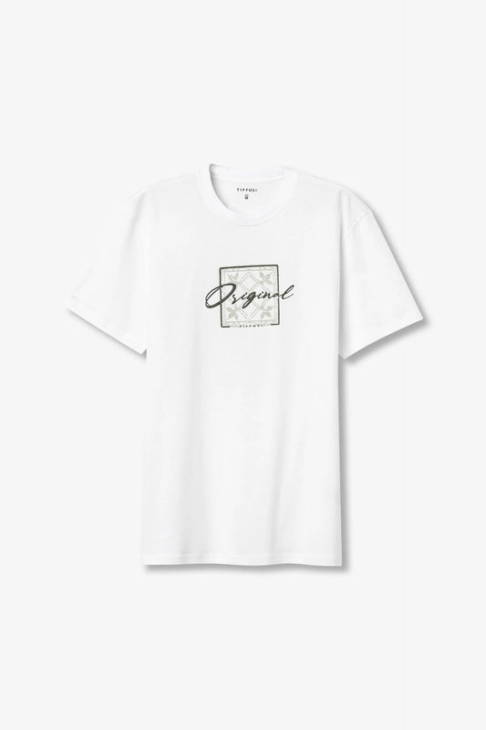 T-shirt Tiffosi Homem Ready Branca