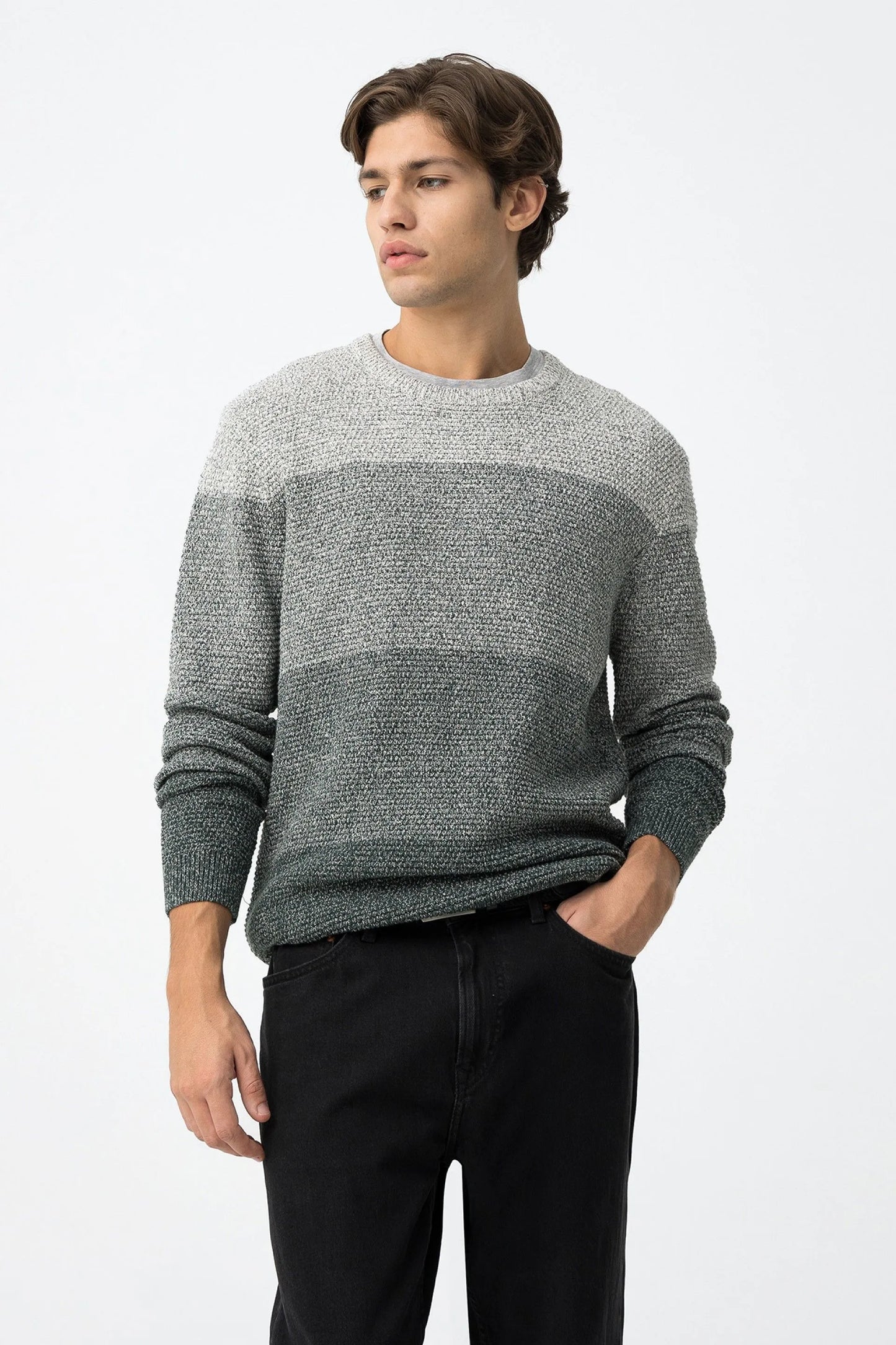 Camisola Tiffosi em Malha Degradê Homem