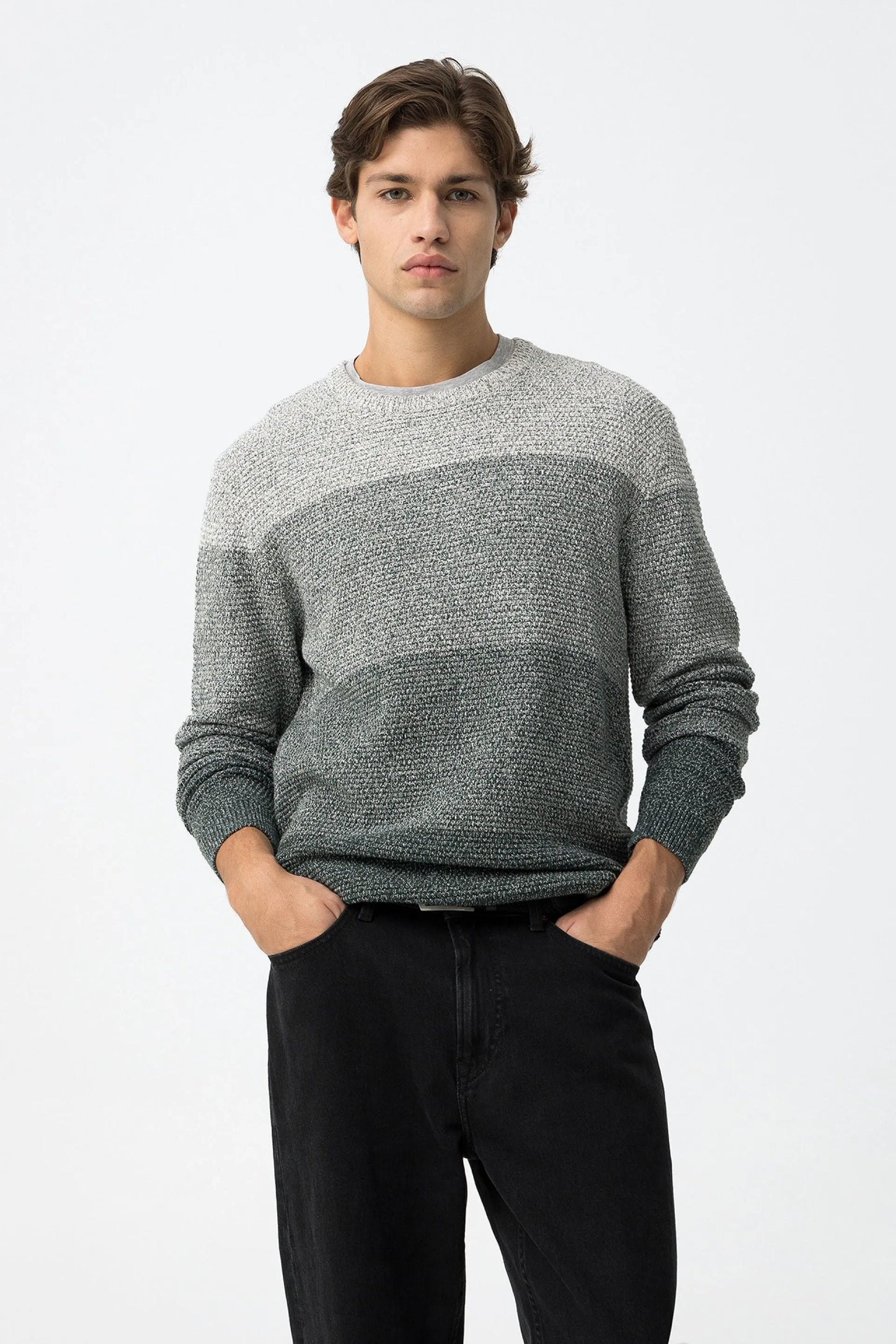 Camisola Tiffosi em Malha Degradê Homem