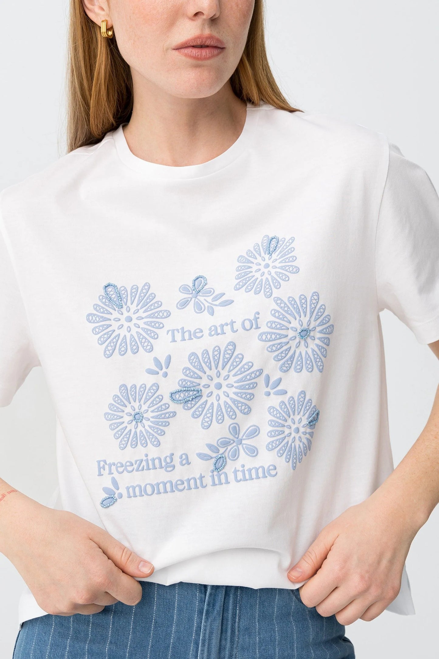 T-shirt Casual Tiffosi Peyton para Mulher