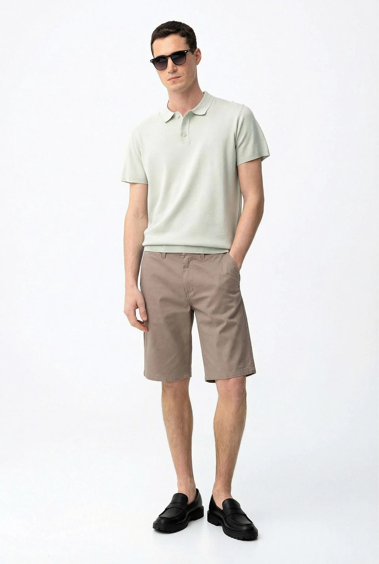 Calções Chino Tiffosi short relaxed