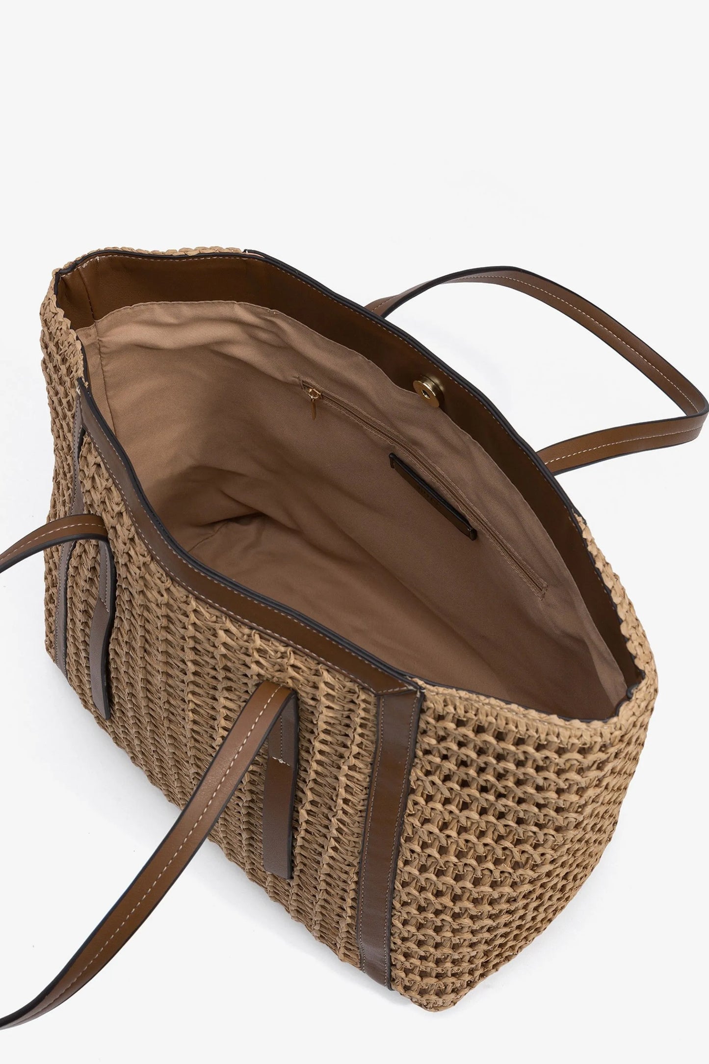 Mala Shopper Tiffosi Liana Castanha Mulher
