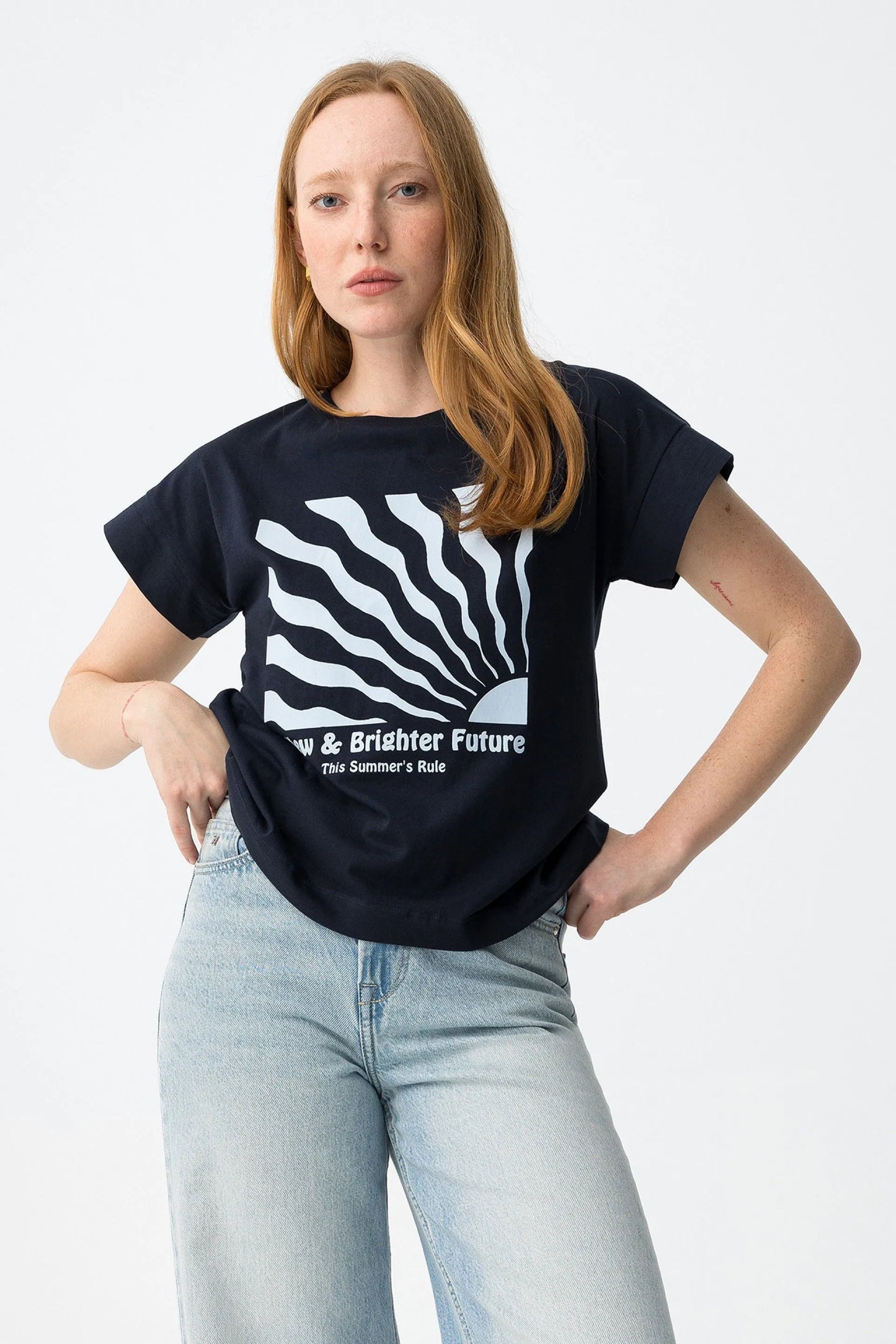 T-shirt Casual Tiffosi Ella para Mulher