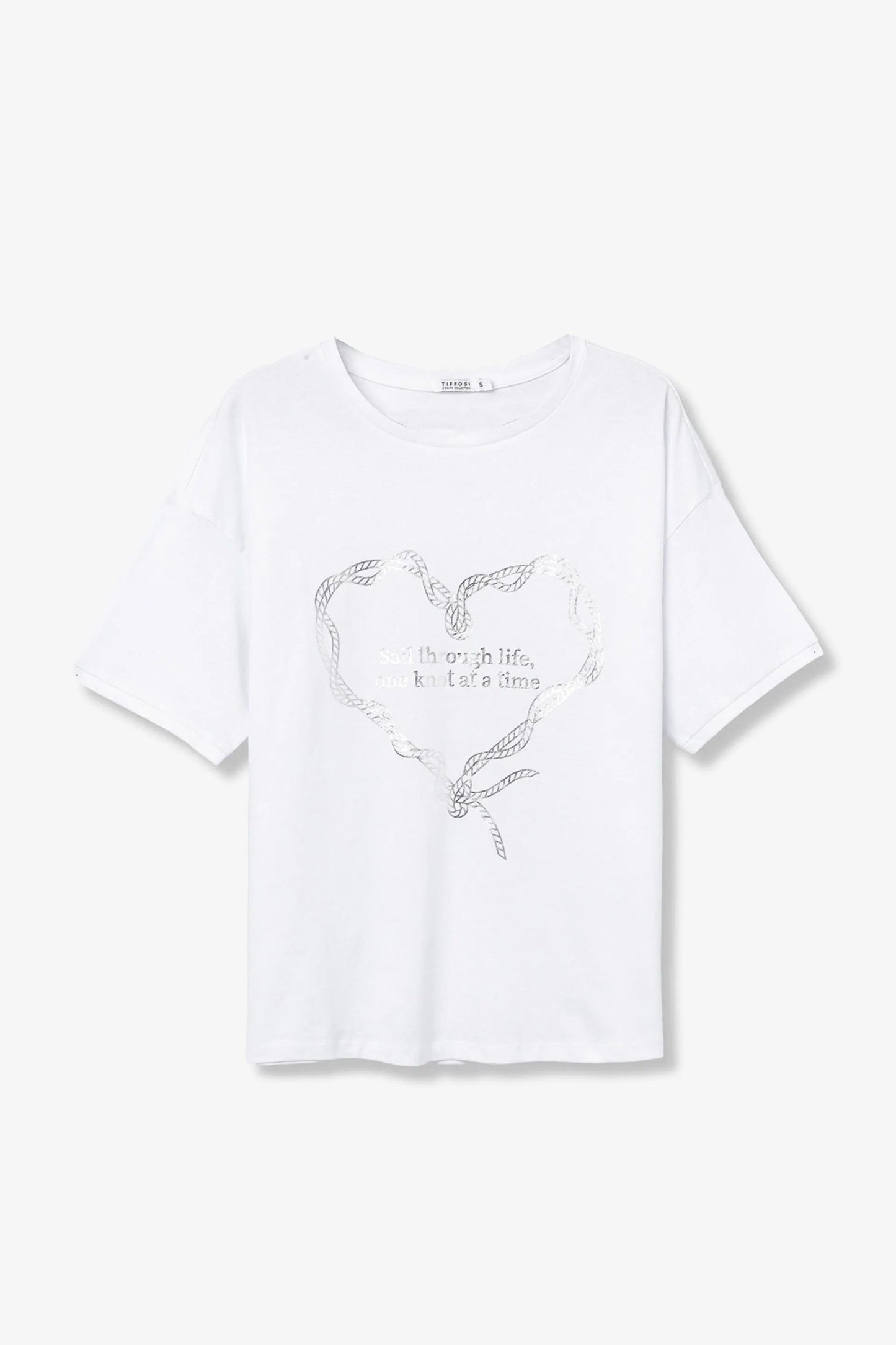 T-shirt Casual Tiffosi Maizena para Mulher
