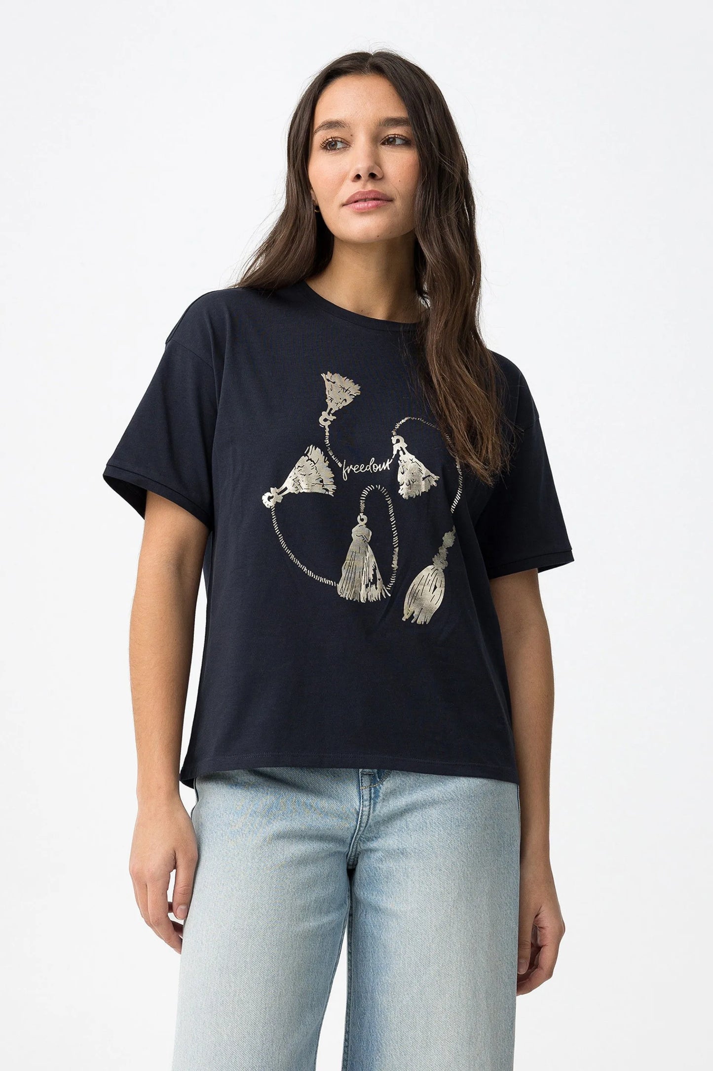 T-shirt Casual Tiffosi Maizena para Mulher