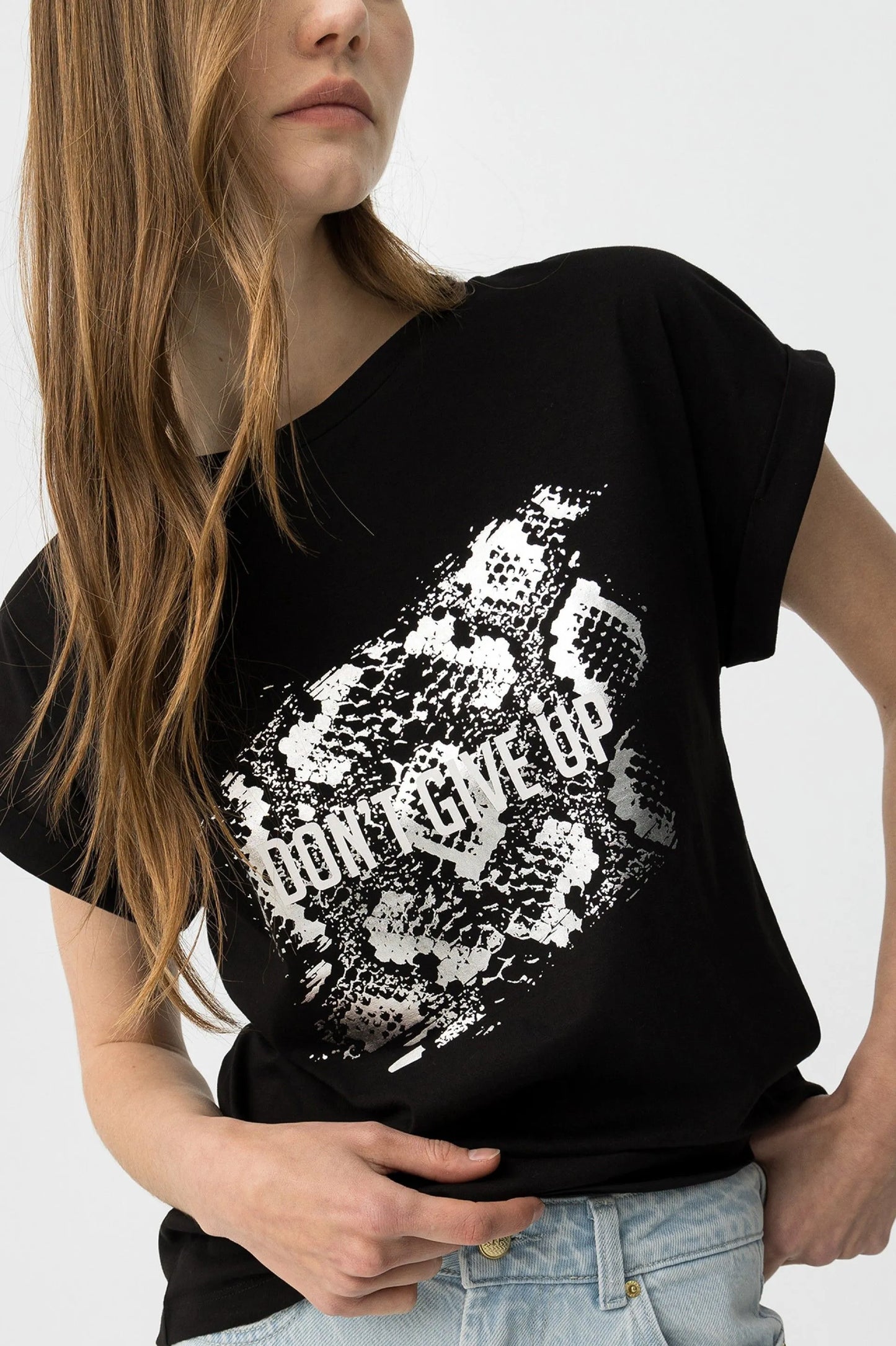 T-shirt Casual Tiffosi Note para Mulher