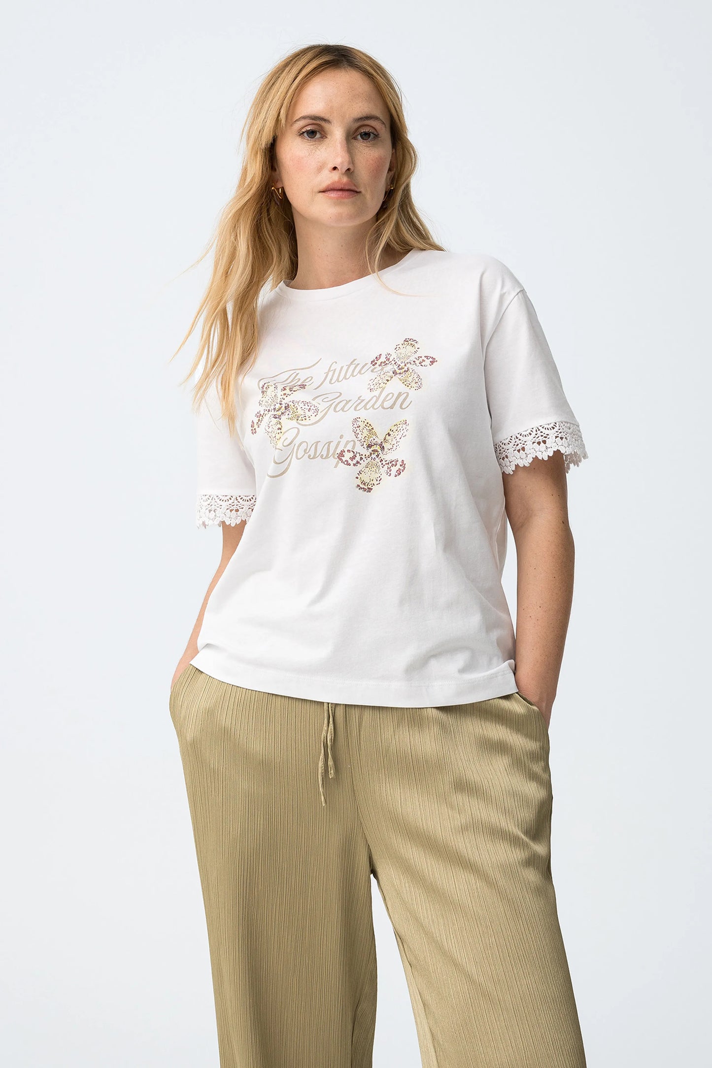 T-shirt Casual Tiffosi Comfey para Mulher