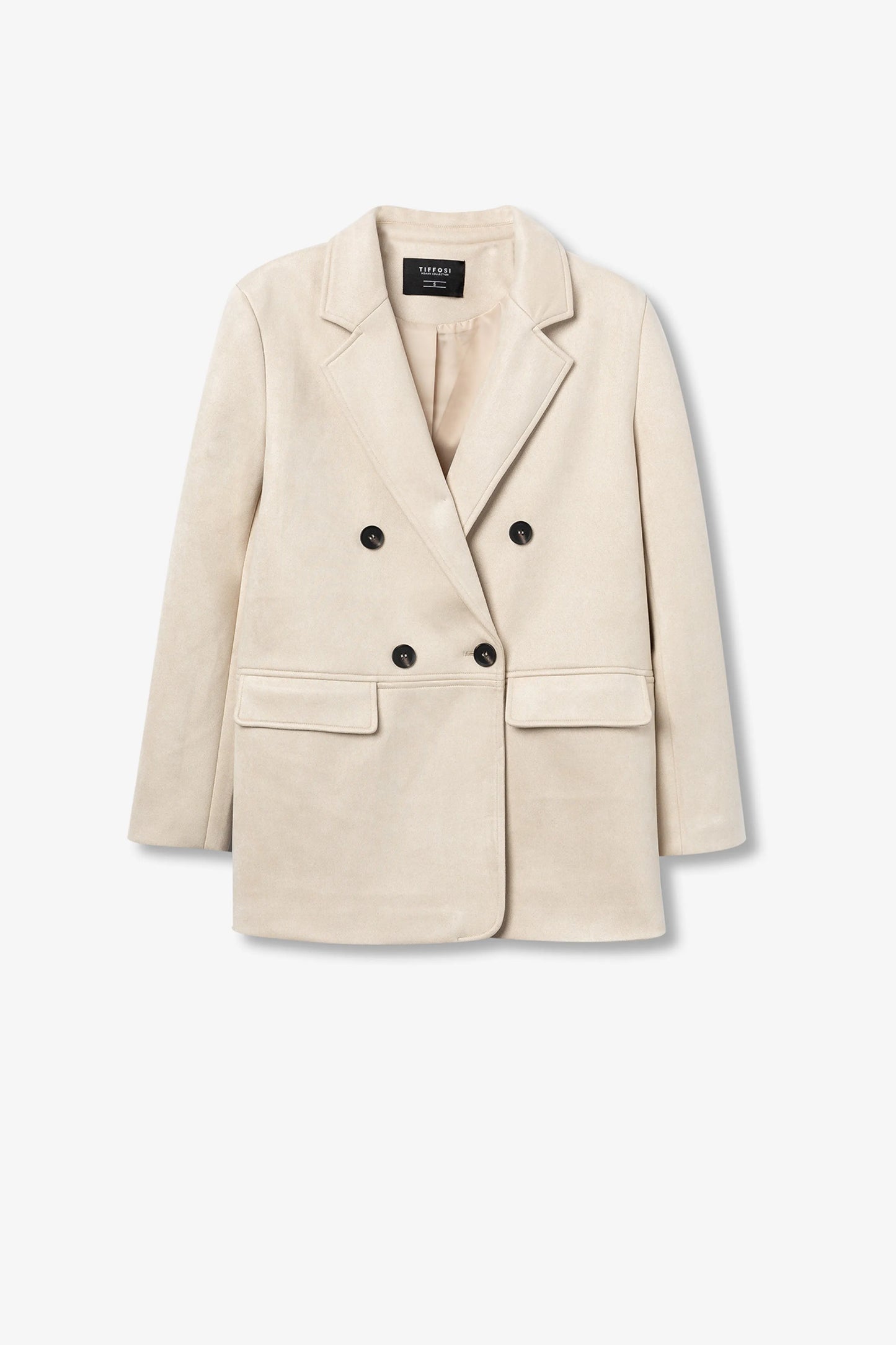Blazer Bege Tiffosi Mulher – Sofisticação e Conforto